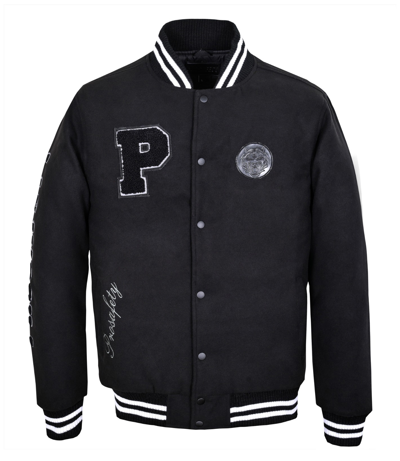 Woven Varsity Jacket