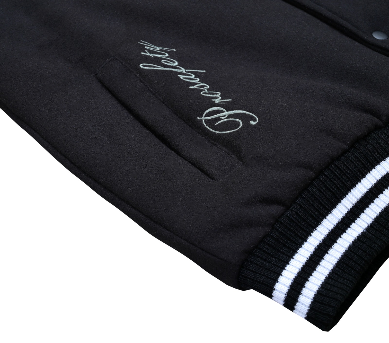 Woven Varsity Jacket - Image 6