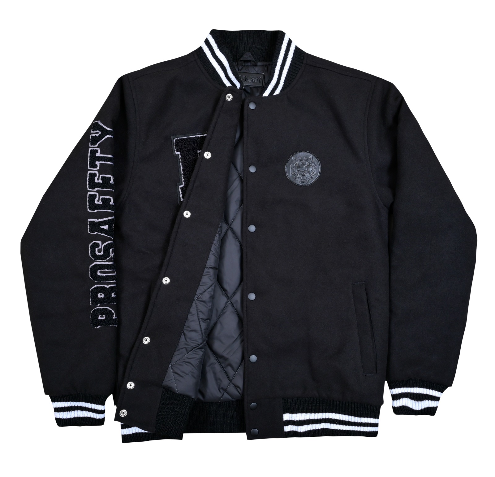 Woven Varsity Jacket - Image 3